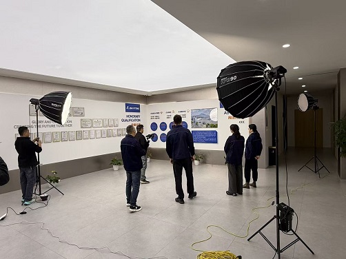 Cubiculum Commercii Films Promotional Video at Jiangyin Gaoxin Pipe Fittings
